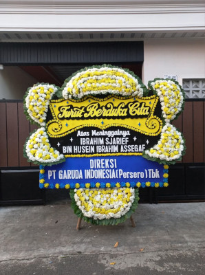 Papan Bunga Duka di Kayu Putih