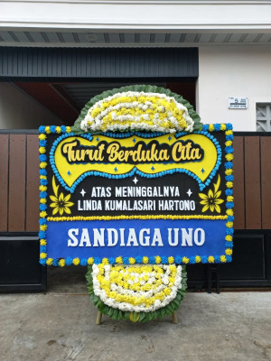 Papan Bunga Duka di Kayu Putih